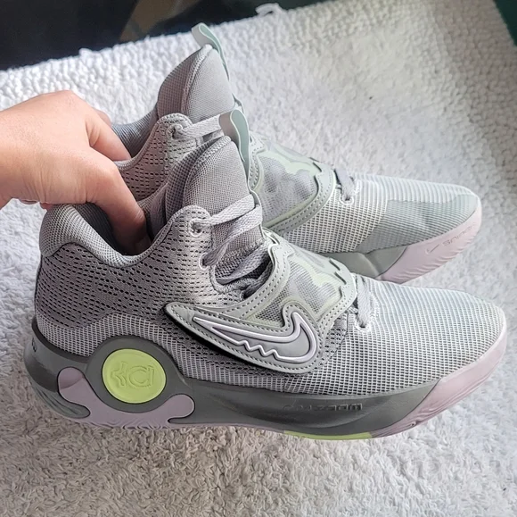 Nike Shoes Nike Kd Trey X Grey And Purple Basketball Shoes